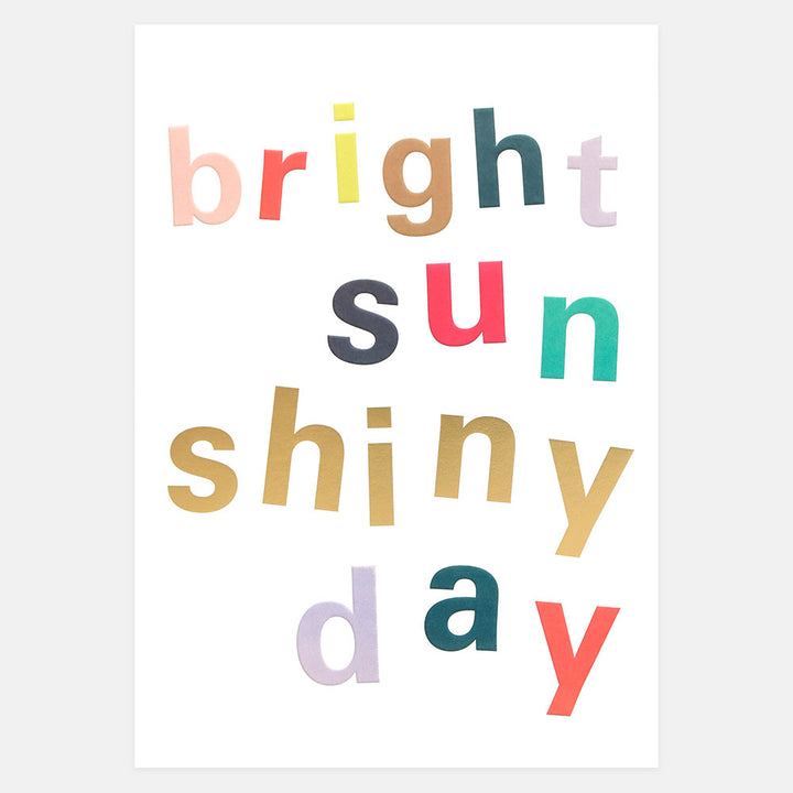 Bright Sunshiny Wall Art Bright Sunshiny Day