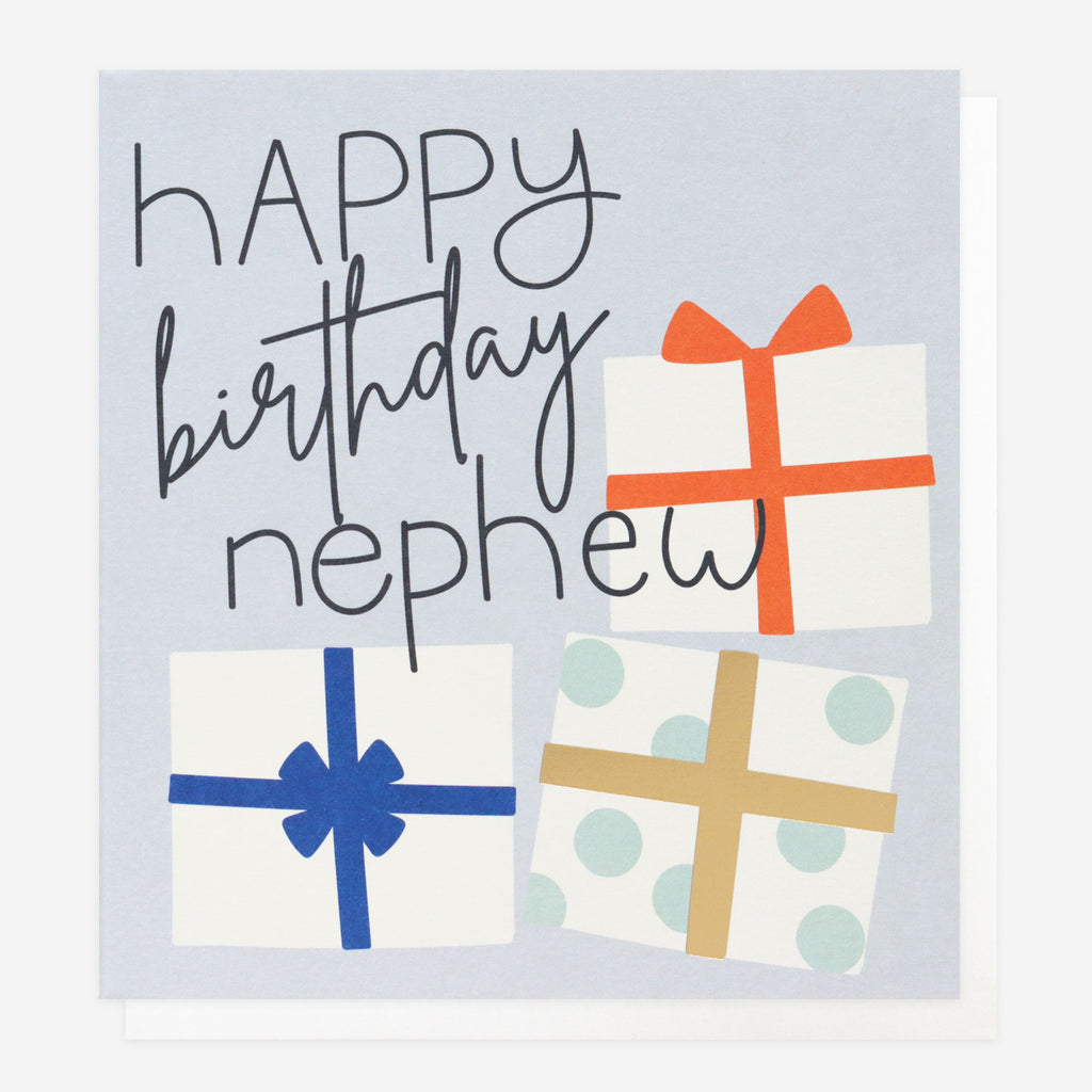 Geburtstagskarte Für Neffen Von Words N Wishes – 21,6 X 15,2 Cm, Mit Persönlichem Spruch