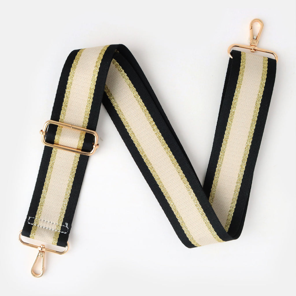 Striped over-the-shoulder strap – Cushette