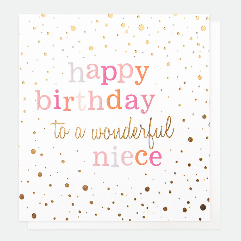 gold-confetti-birthday-card-for-niece-con027-Single Cards-1