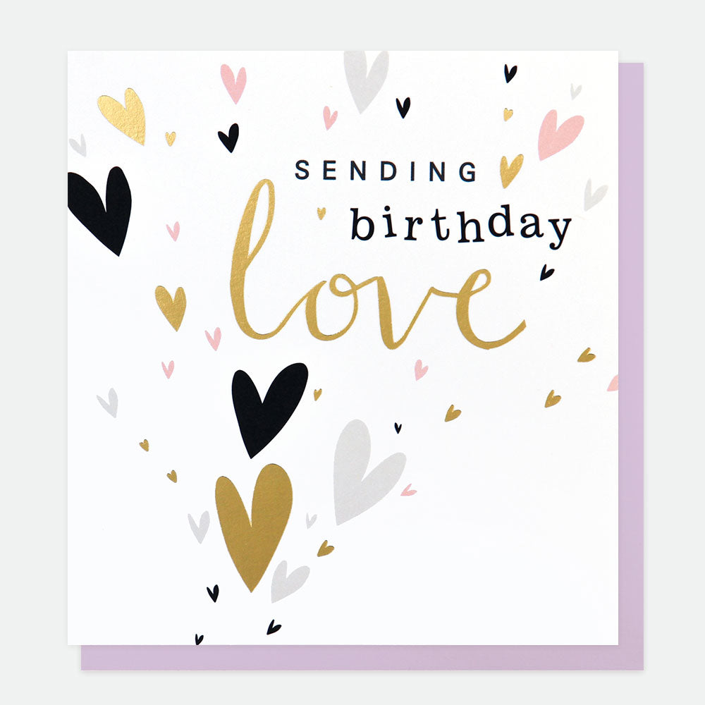 sending-love-birthday-card-gol011-Single Cards-1