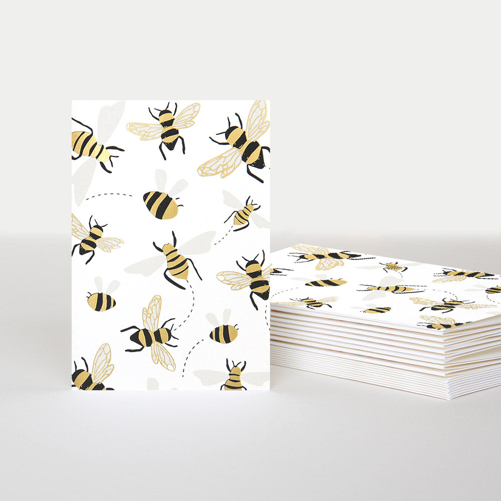 Bees Blank Notecards Pack of 10