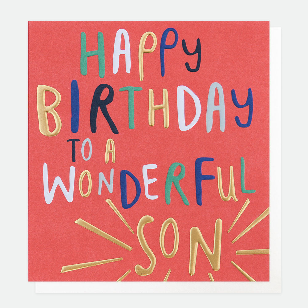 text-birthday-card-for-son-wrd009-Single Cards-1