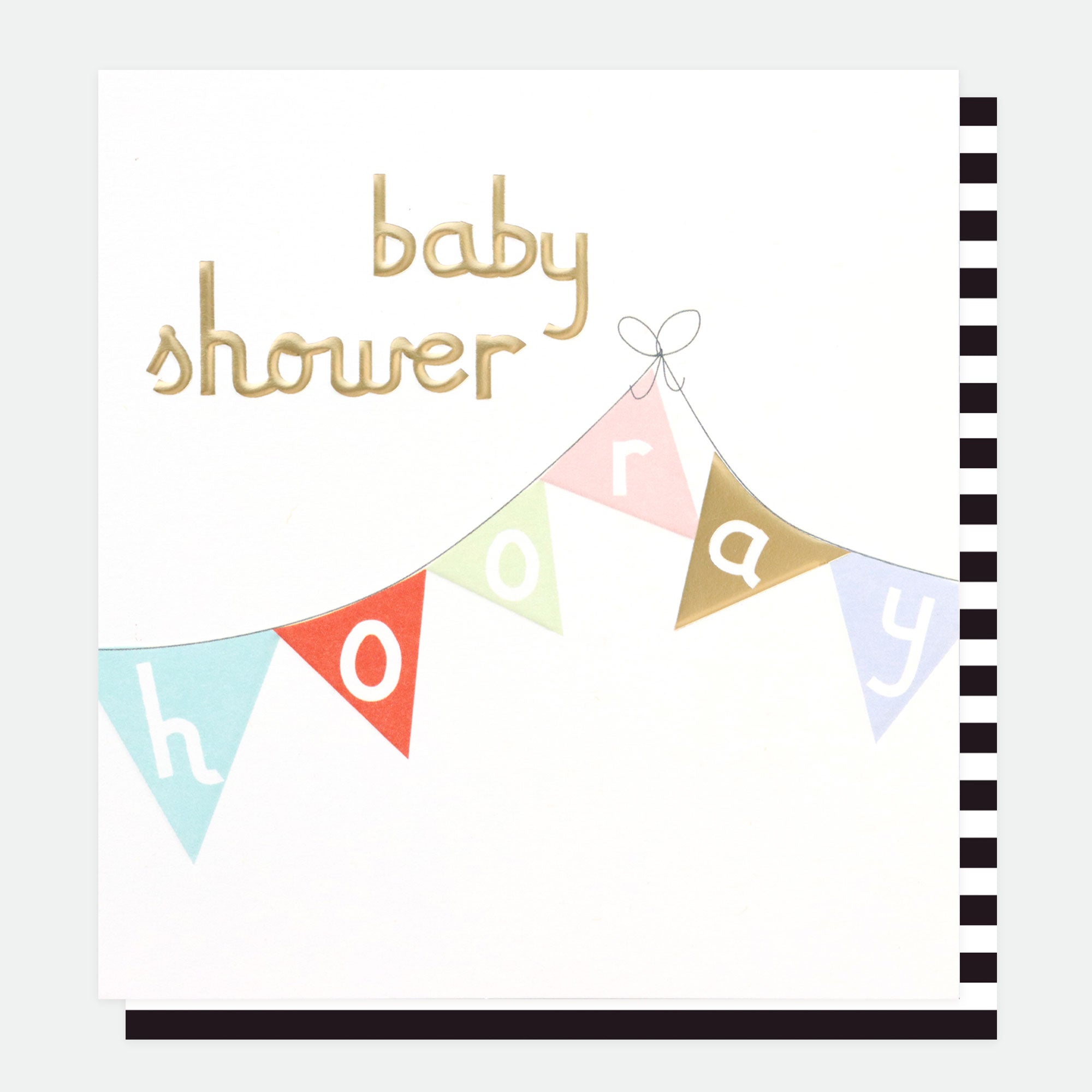 Baby Shower Bunting New Baby Card