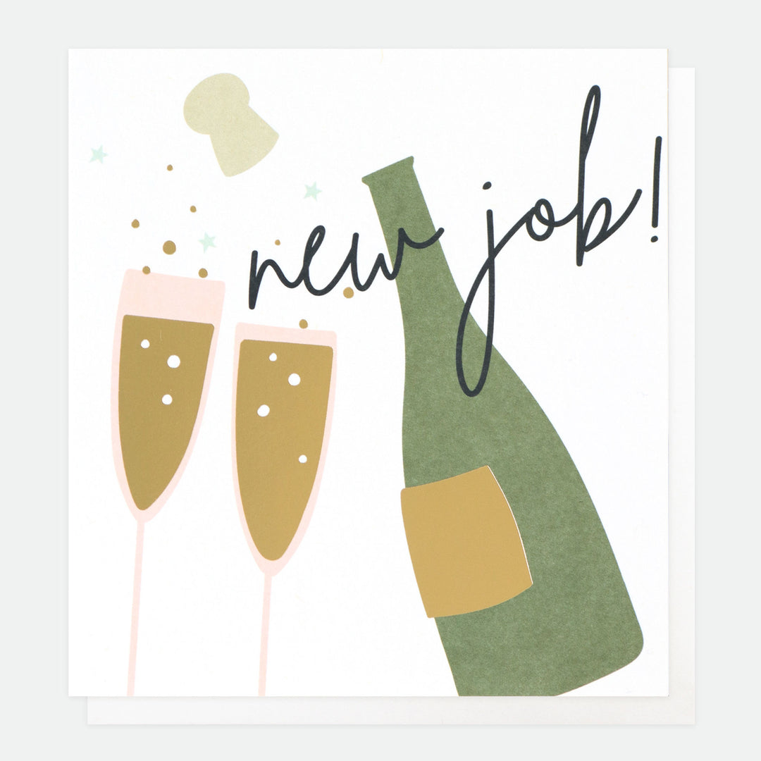 Fizz New Job Card, For Her, For Him, Funtastic, Single Cards