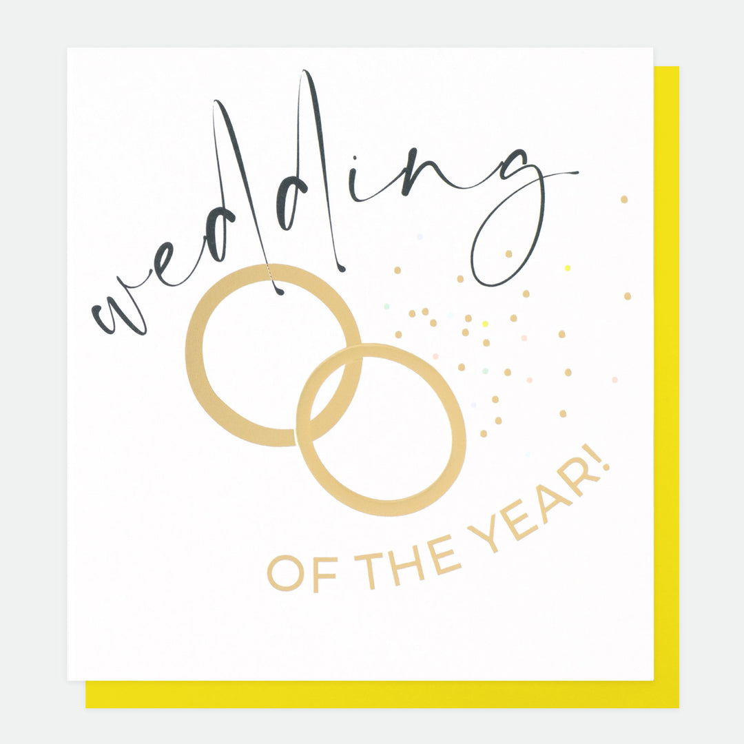 Of The Year Wedding Card, For Her, For Him, Happy Day, Single Cards