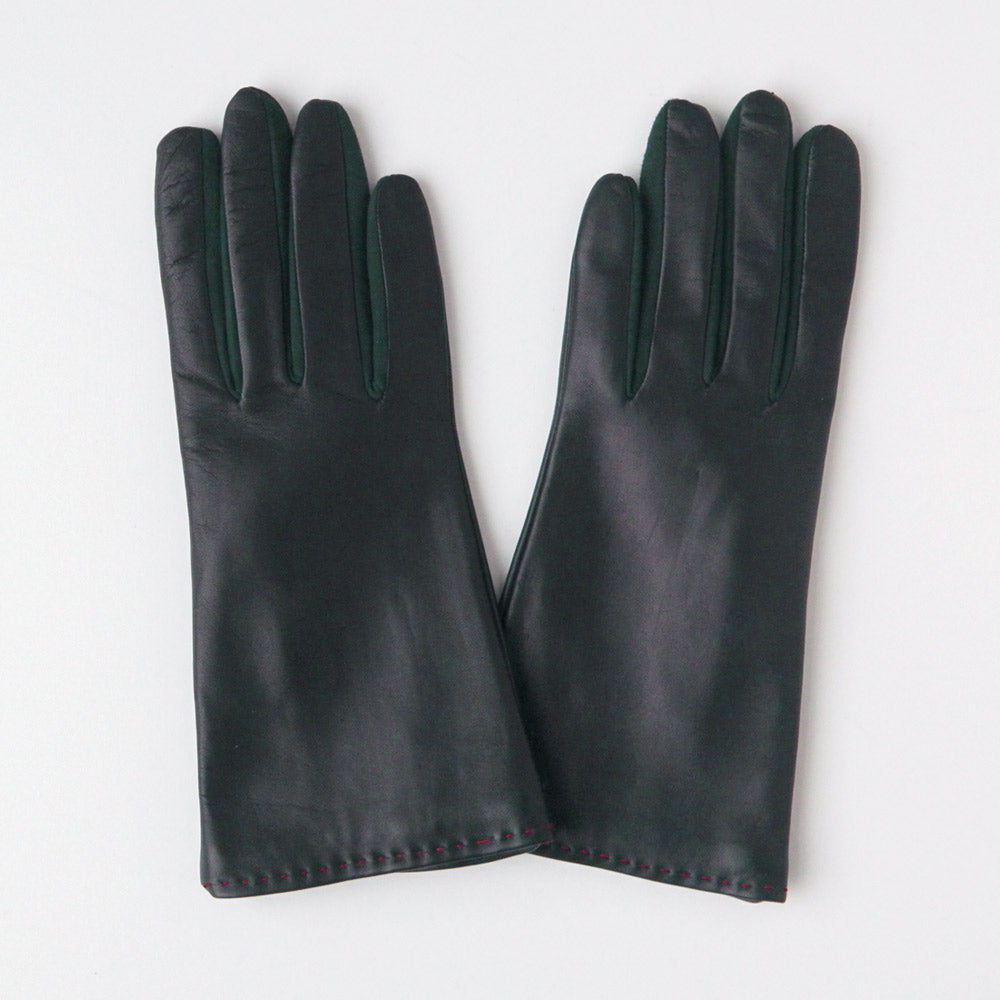 dark-green-leather-cashmere-lined-gloves-da5955-Gloves-1