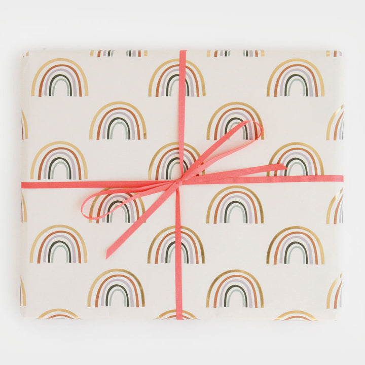 Little Rainbows Wrapping Paper, Birthday Wrap, 1