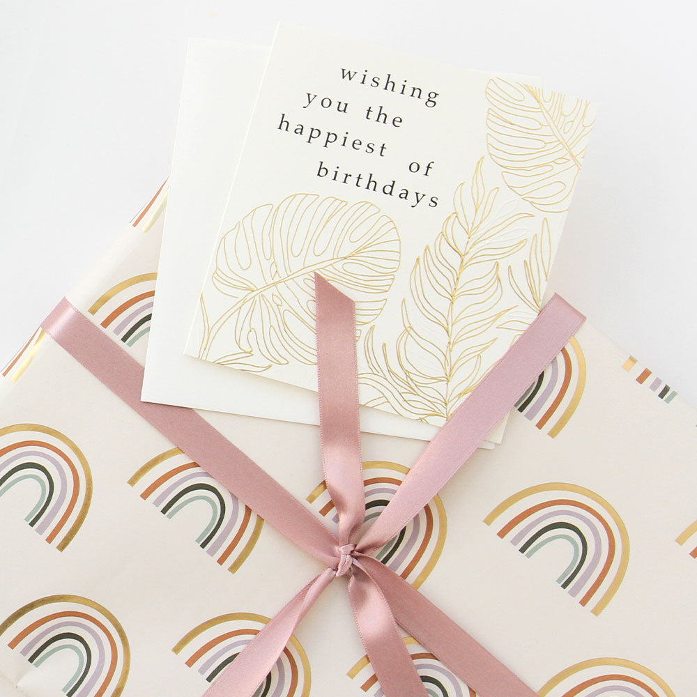 Little Rainbows Wrapping Paper, Birthday Wrap, 2