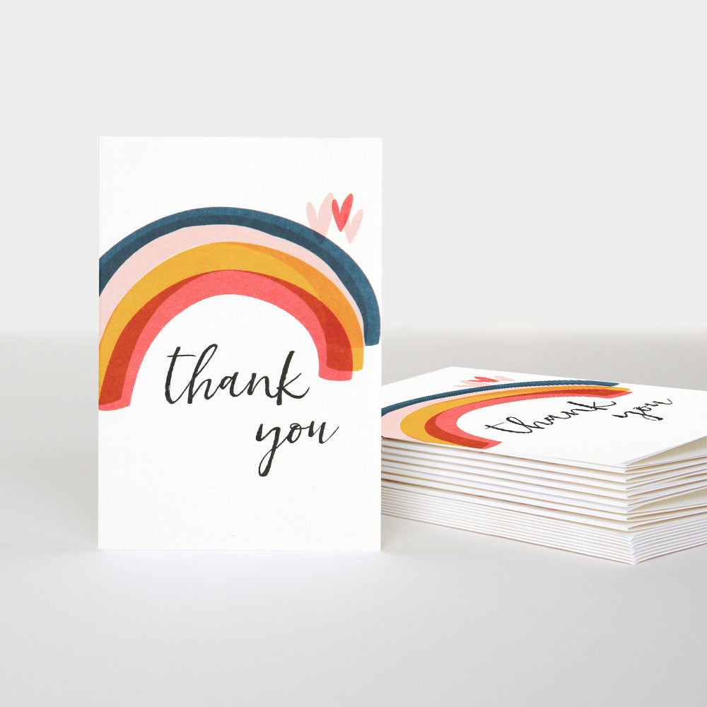 rainbow-thank-you-notecards-pack-of-10-pqe212-Card Packs-1