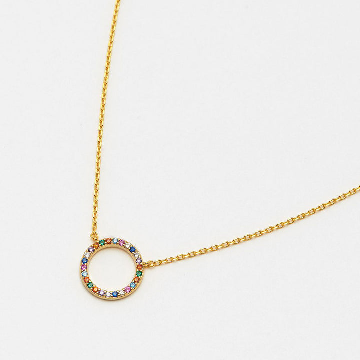 gold-plated-rainbow-circle-necklace-da6328-Jewellery-1