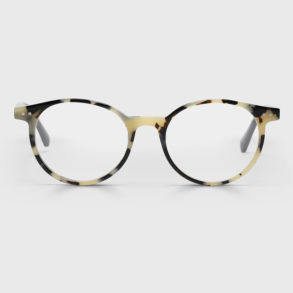 White Black Tortoiseshell 'Case Closed' Reading Glasses