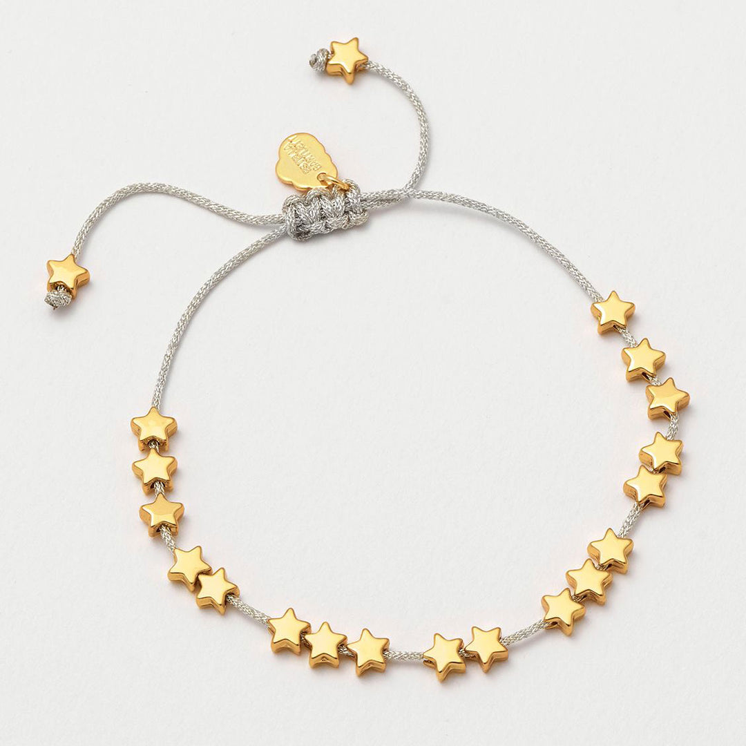 gold-silver-plated-stars-bracelet-da5131-Jewellery-1