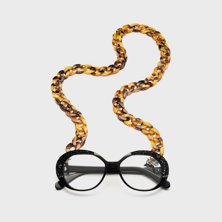 Tortoiseshell Glasses Chain, Brown, Glasses Chain, Glasses Chain