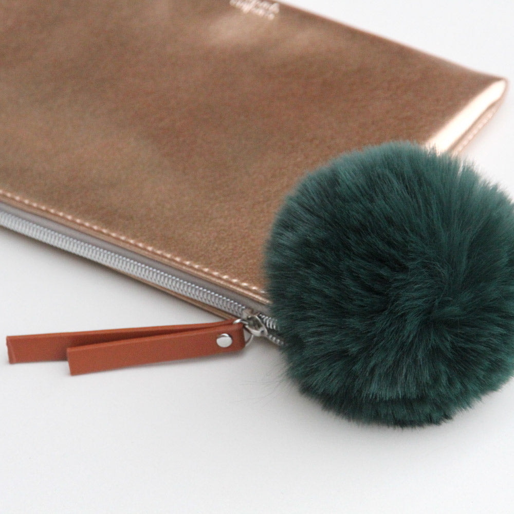 rose-gold-pouch-with-green-faux-fur-pom-pop100-3